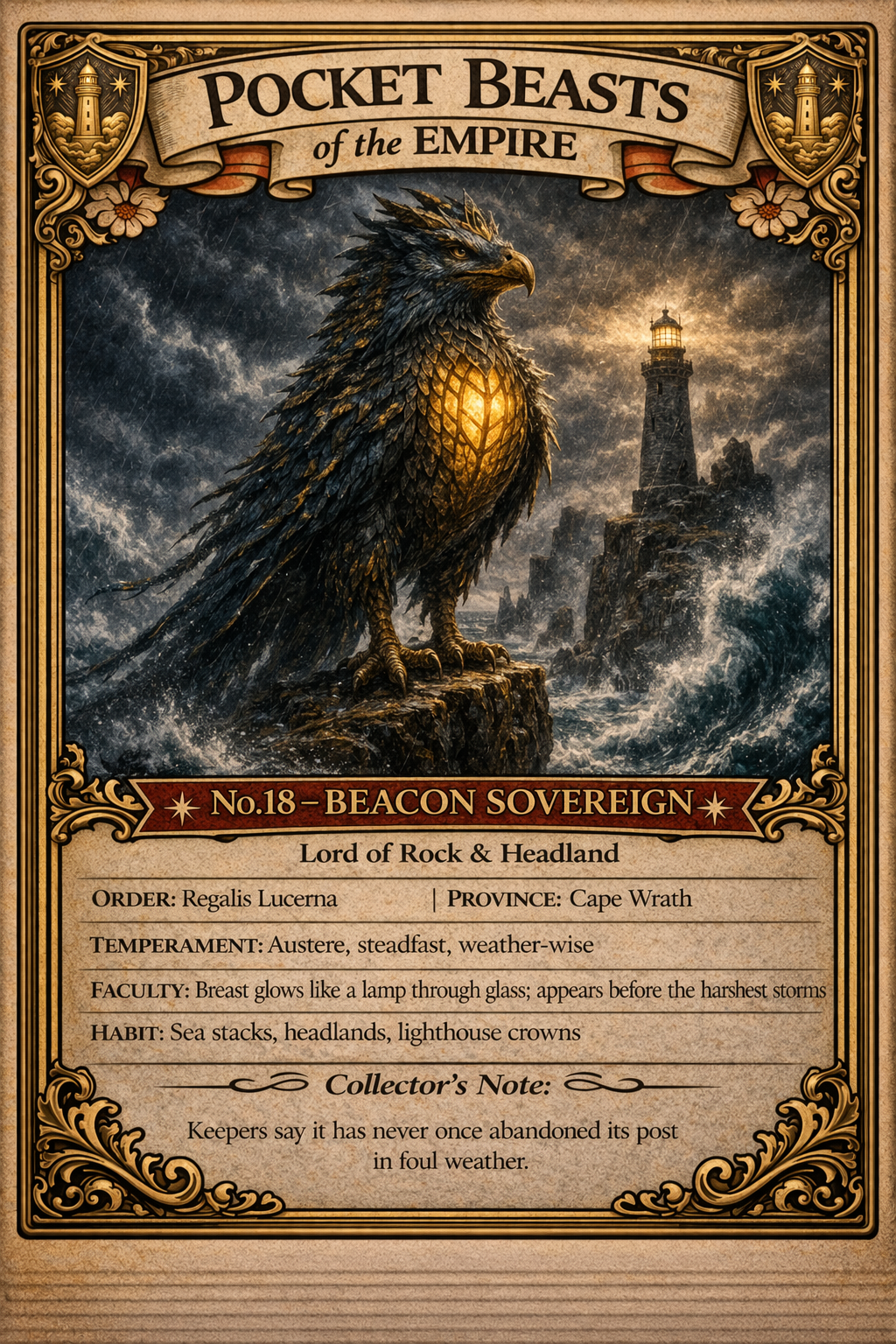 No. 18 — Beacon Sovereign, Lord of Rock & Headland